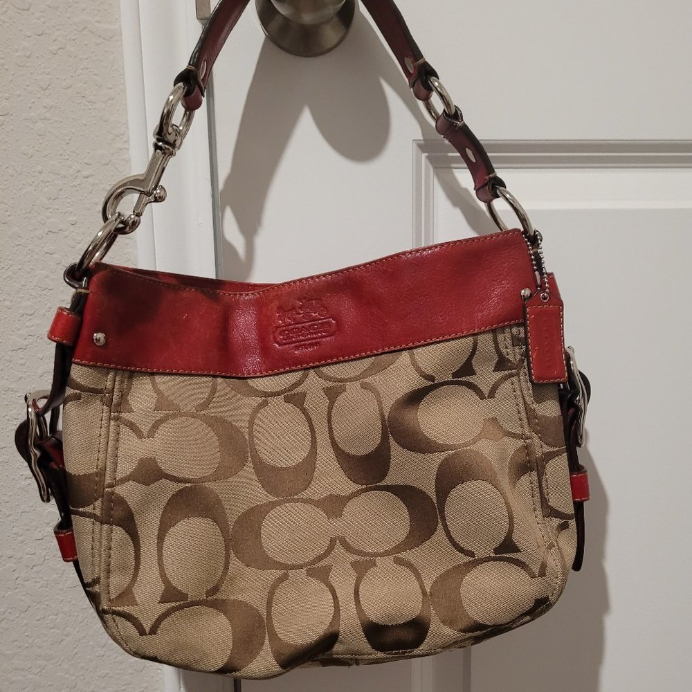 Authentic Signature Coach Bag